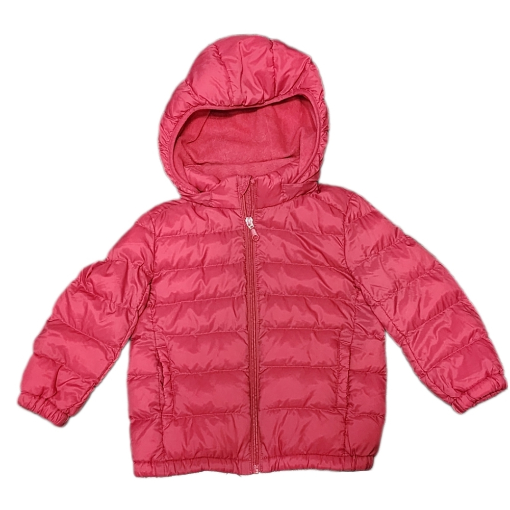 Uniqlo Toddler Girls light puffer jacket